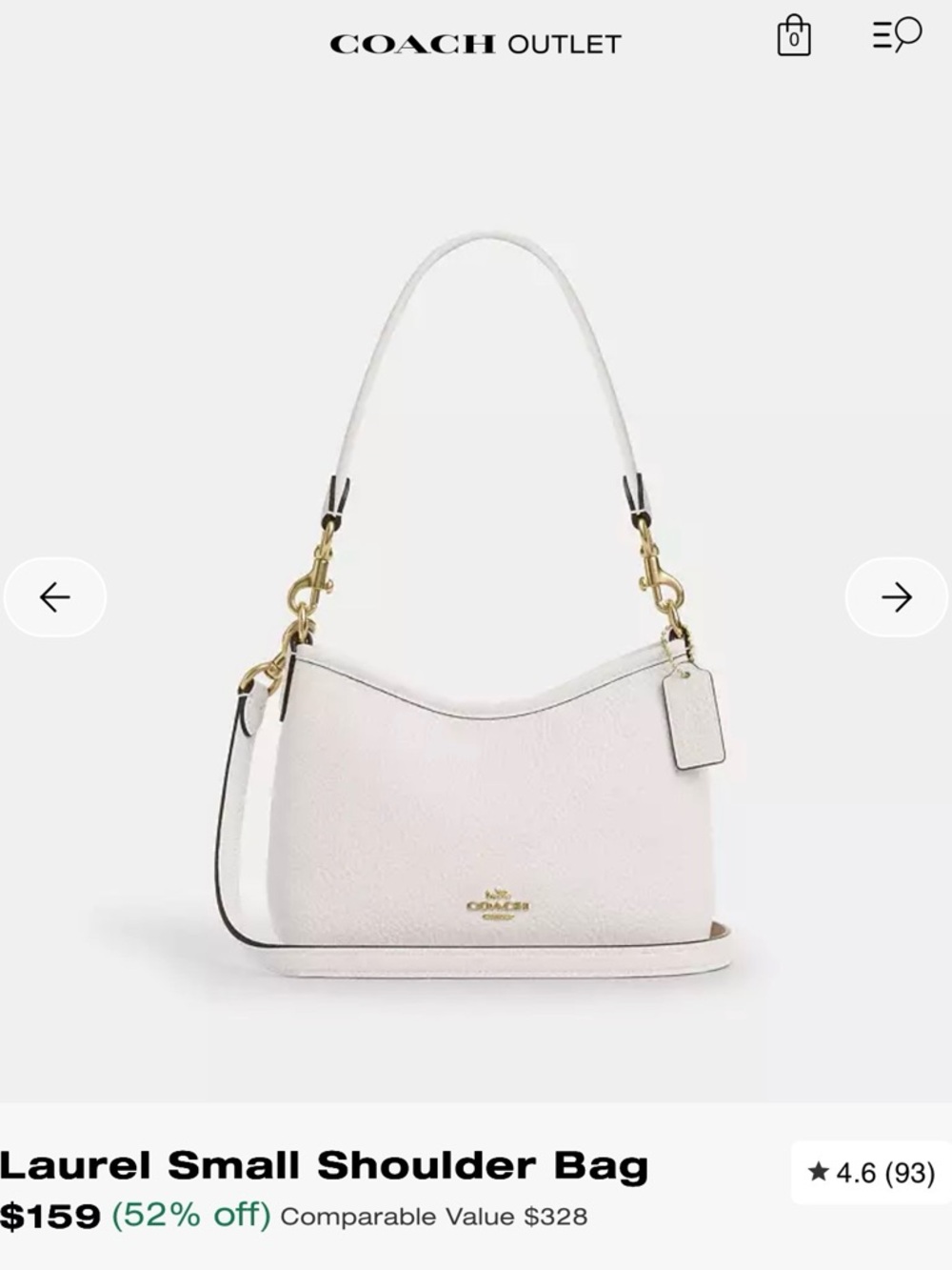 Coach Small Laurel Bag ✨